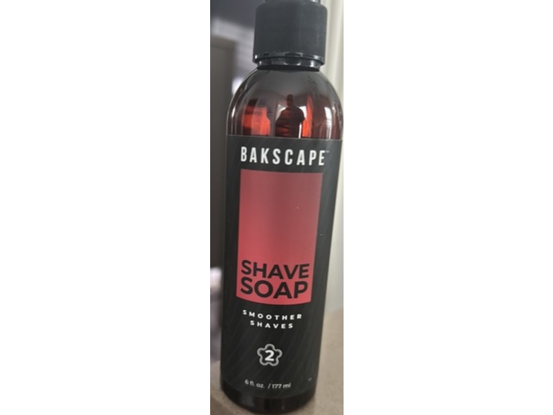 Bakscape Shave Soap, 6 fl oz/177 mL
