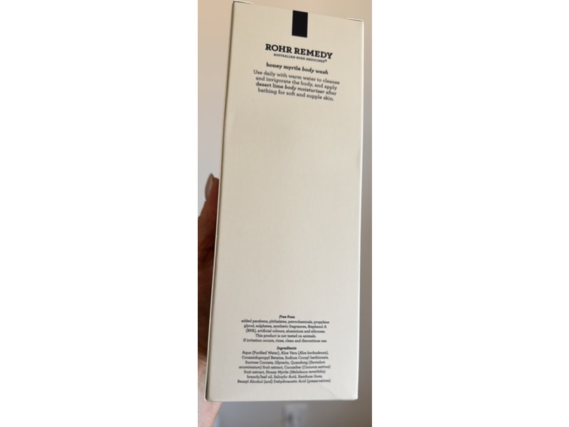 Rohr Remedy Honey Myrtle Body Wash, 500 mL