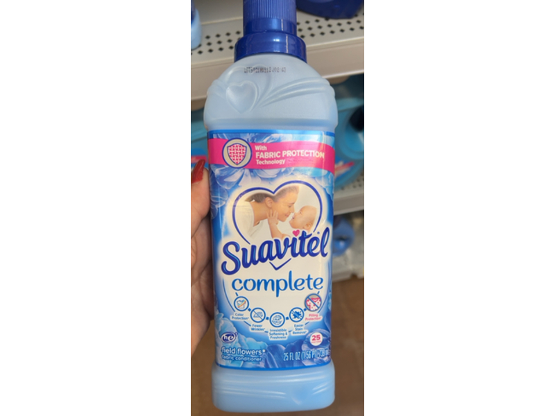 Suavitel Complete Fabric Conditioner, Field Flowers, 25 Loads, 25 fl oz/739 mL