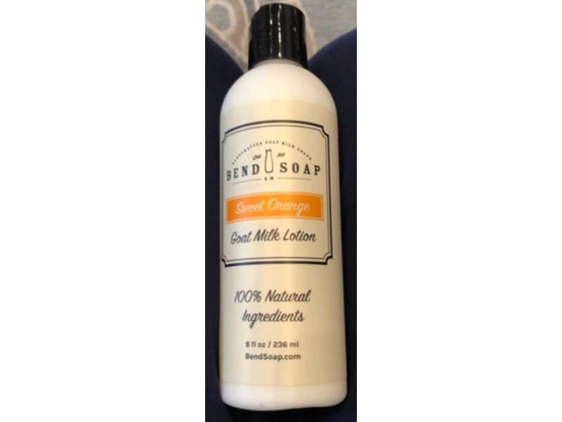 Bend Soap Goat Milk Lotion, Sweet Orange, 8 fl oz/236 mL