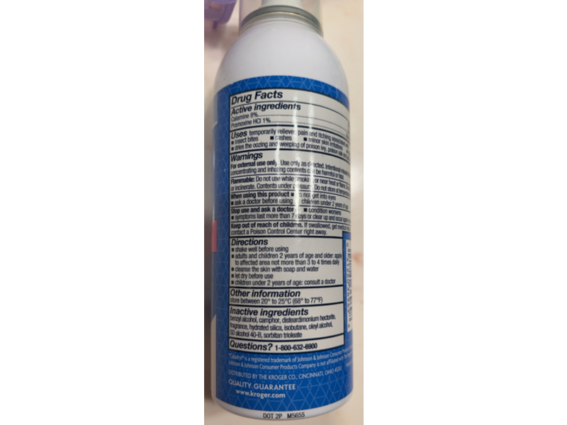 Kroger Calamine Plus No - Touch Spray, 4.1 oz/116 g