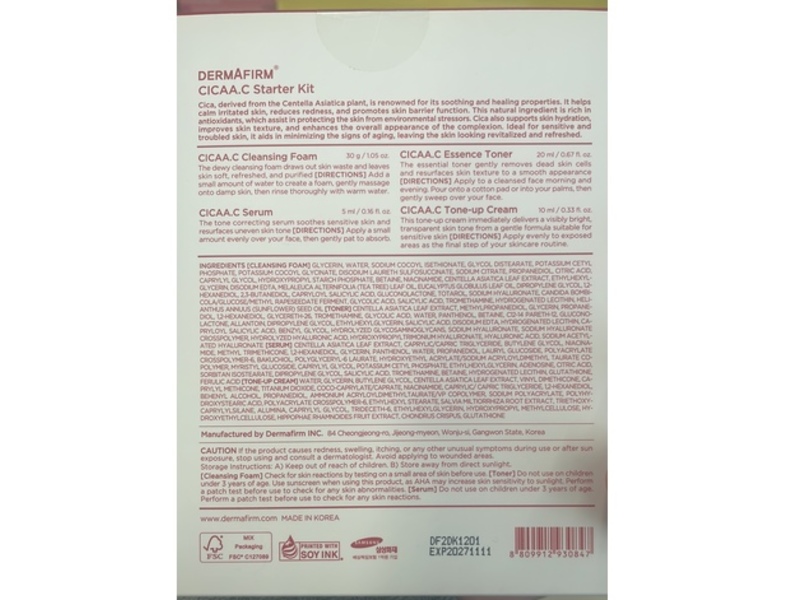 Dermafirm Cicaa.c Starter Kit