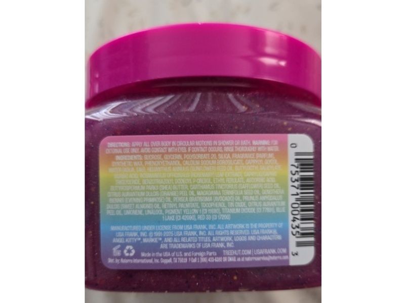 Tree Hut Lisa Frank Sugar Sky Shea Sugar Scrub, 18 oz/510 g
