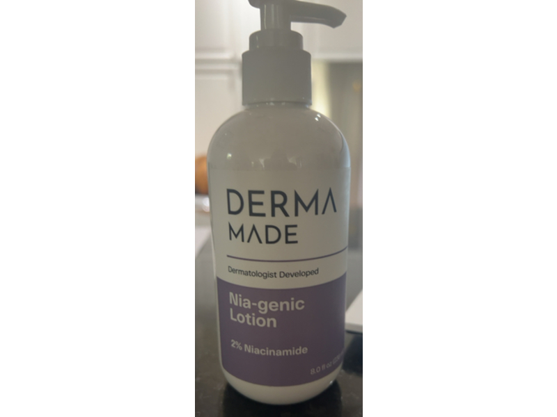 Derma Made Nia-Genic Lotion, 2% Niacinamide, 8.0 fl oz/236 mL