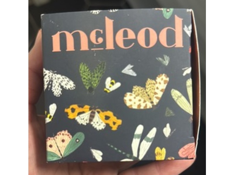 Kate Mcleod The Bug Balm Natural Insect Repellent & Lotion Bar, Citronella & Geranium, 3.5 oz/100 g
