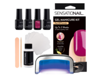 SensationNail Gel Manicure Kit, Raspberry Wine - Image 2