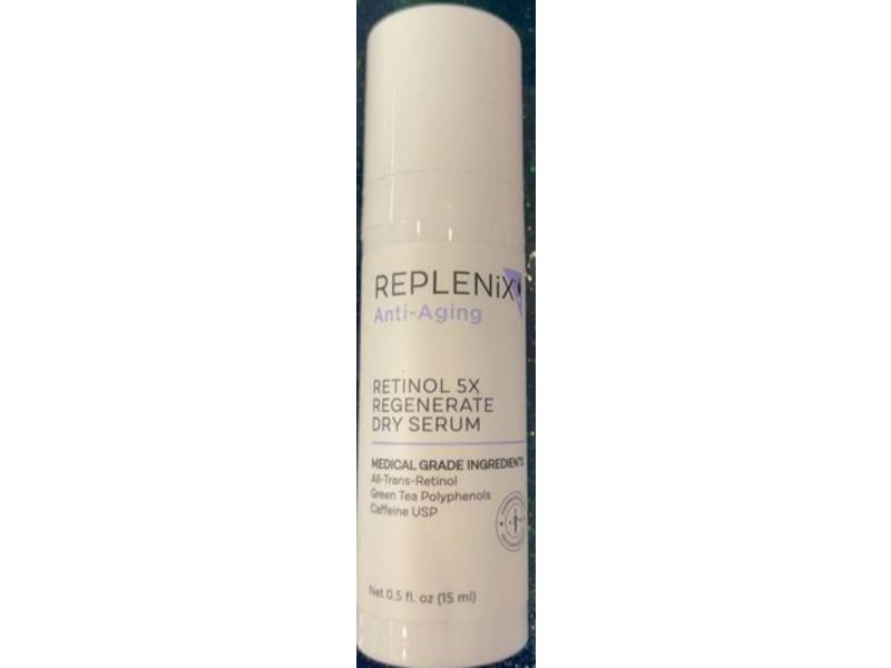 Replenix Anti-Aging Retinol 5X Regenerate Dry Serum, 0.5 fl oz/15 mL