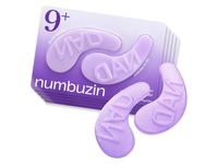 Numbuzin 9+ Under Eye Patches, NAD+Collagen, 0.28 oz/8 g, 5 Pairs - thumbnail 1