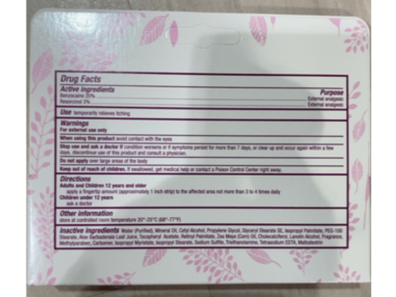 Rite Aid Vagicaine Pain Relieving Cream, Aloe, 1 oz/28 g