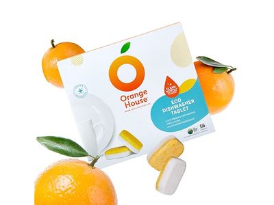 Orange House Eco Dishwasher Tablet, 56 Count