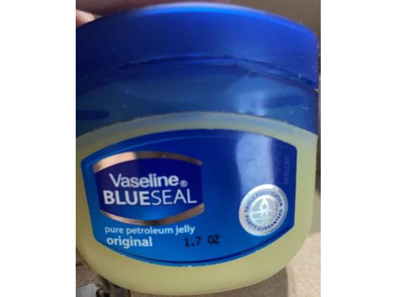 Vaseline Blue Seal Pure Petroleum Jelly, Original, 1.7 oz/50 mL, Pack Of 6