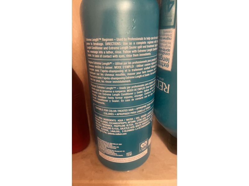 Redken Extreme Length Shampoo, Biotin, 33.8 fl oz/1000 mL