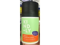 Kindly Natural Deodorant, Lime & Frankincense, 2.03 fl oz/60 mL - Image 3