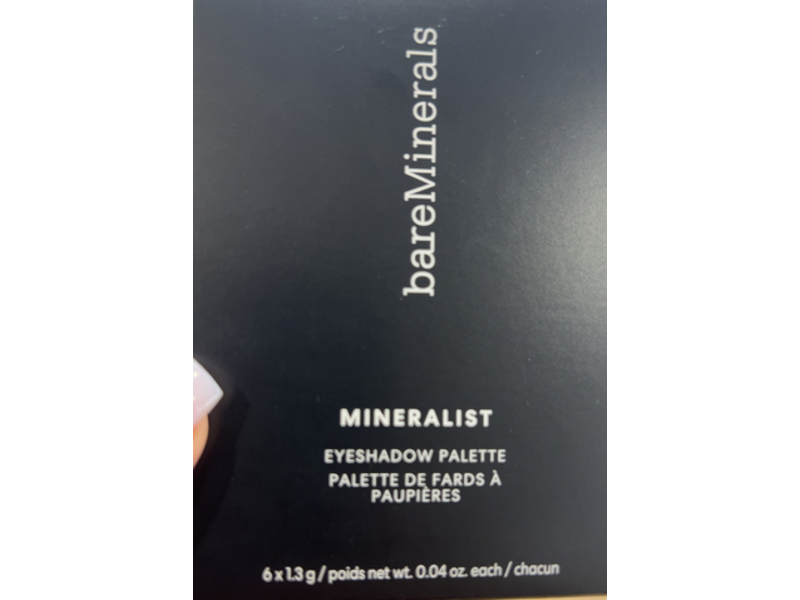 bareMinerals Mineralist Eyeshadow Palette, Warmth, 0.04 oz/1.3 g