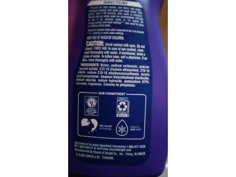 Xtra Liquid Laundry Detergent, Woodland Mist, 48 Loads, 57.6 fl oz/1.7 L