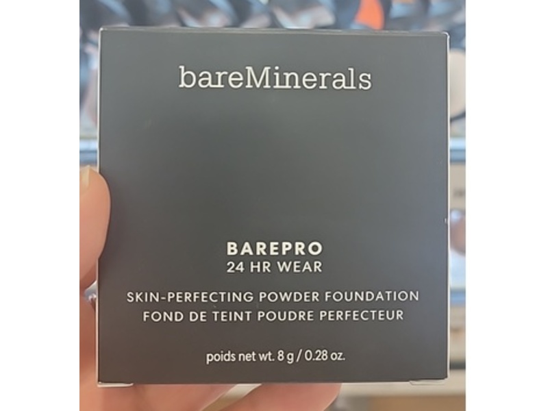 bareMinerals Barepro Skin-Perfecting Powder Foundation, Light 25 Cool, 0.28 oz/8 g