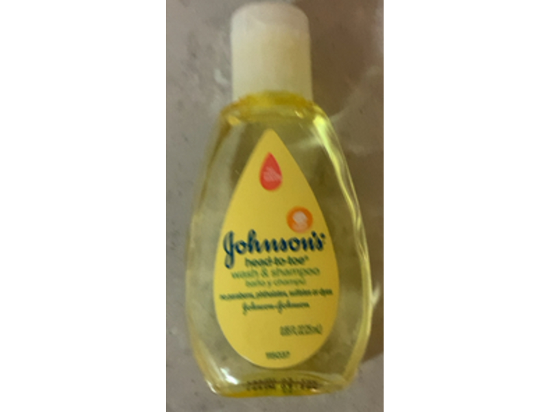 Johnson's Head - To - Toe Wash & Shampoo, 0.85 fl oz/2.5 mL