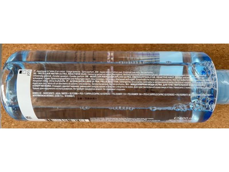 La Roche - Posay Reactive Skin Ultra Micellar Water, 13.52 fl oz/400 mL