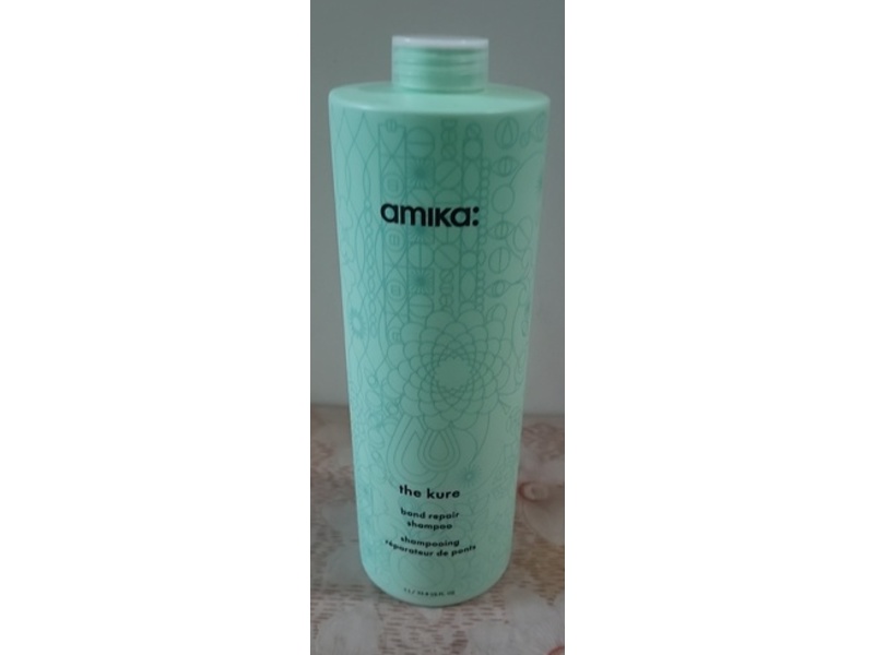 Amika The Kure Strength Repair Shampoo, 33.8 fl oz/1 L