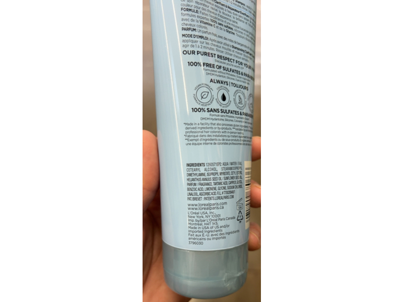 L'Oreal Paris Restore Conditioner, Vitamin C + Glycine, 6.8 fl oz/200 mL