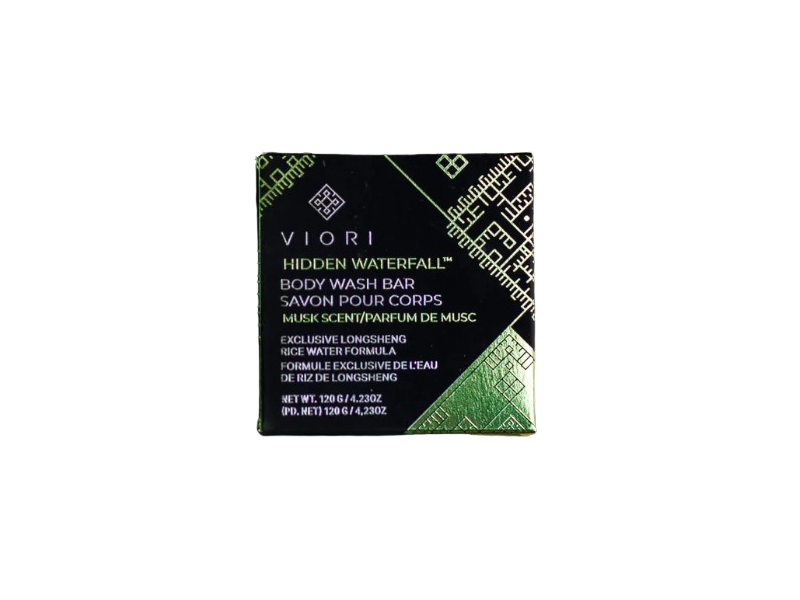 Viori Moisturizing Body Wash Bar, Musk, 4.2 oz/120 g