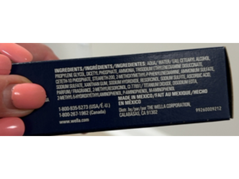 Wella Koleston Permanent Cream Hair Color, 7/03- Beige Blonde, 2 oz/57 g