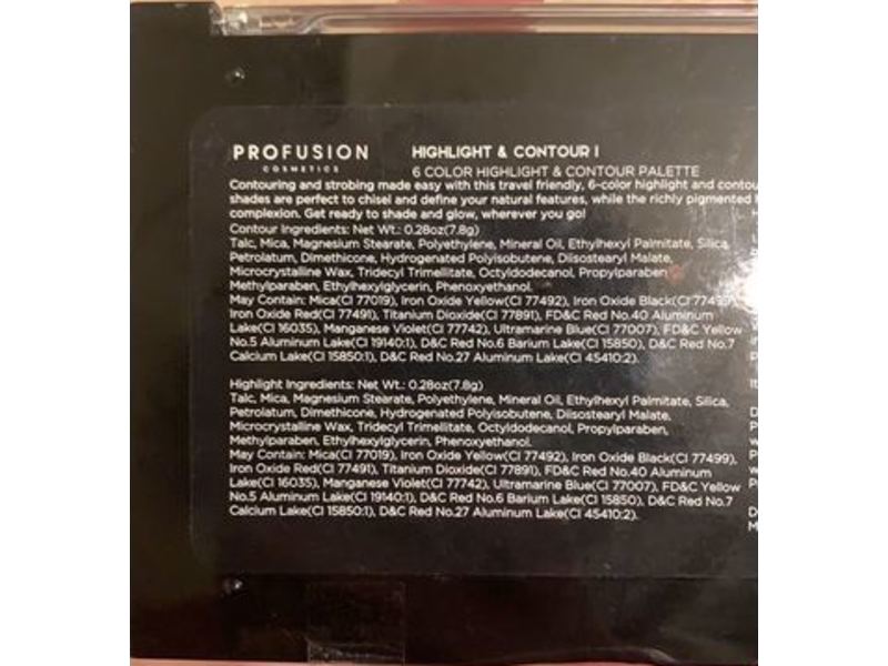 Profusion Highlight & Contour Palette, I