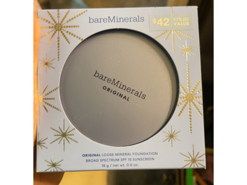 bareMinerals Original Loose Mineral Foundation, SPF 15, Medium Beige 12, 0.6 oz/18 g