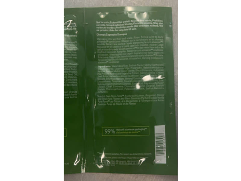 Aveda Be Curly Advanced Shampoo, 5 fl oz/15 mL