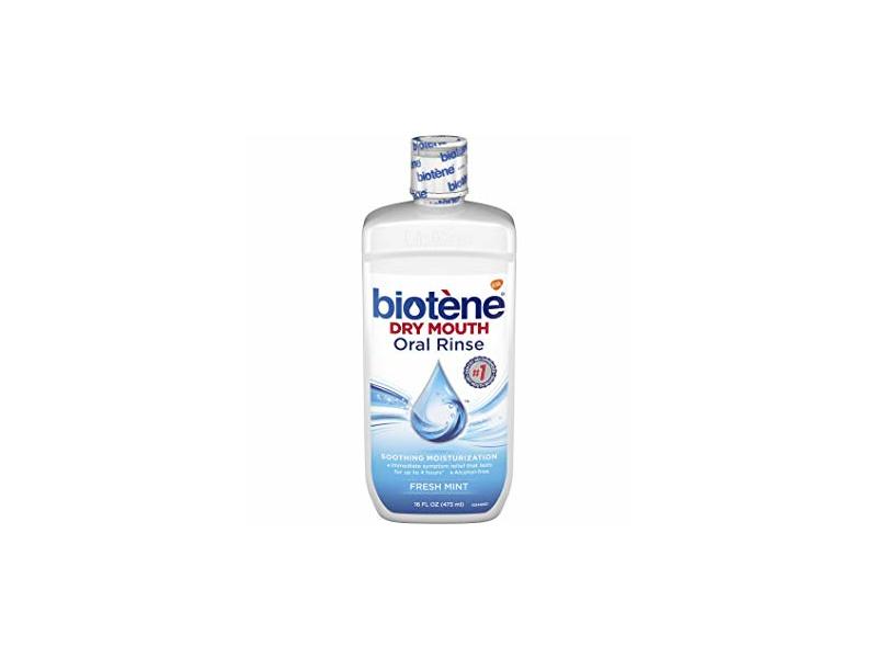 Biotene Dry Mouth Oral Rinse Fresh Mint 16 Fl Oz Ingredients And Reviews