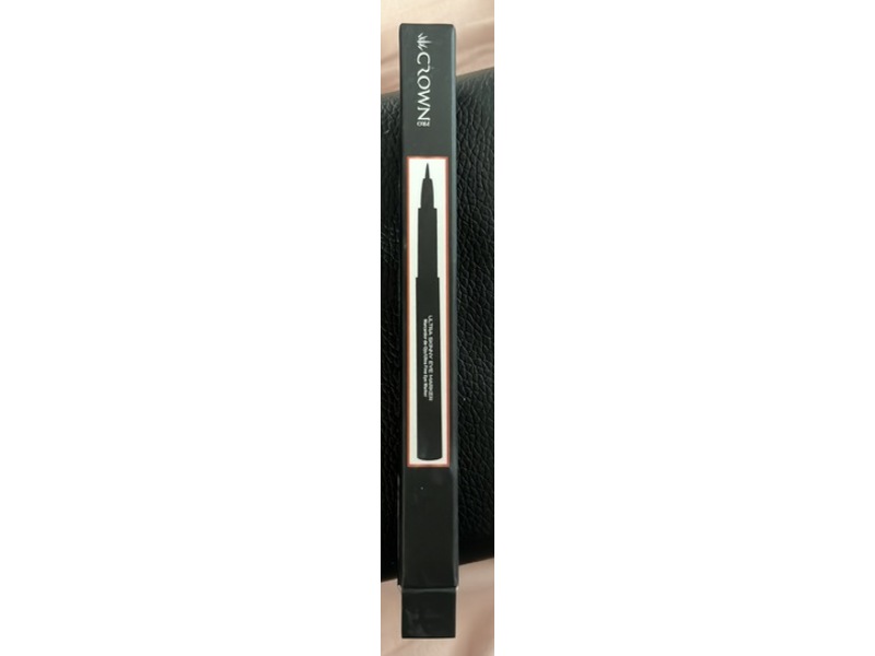 Crown Pro Ultra Skinny Eye Marker, Black, 0.0367 fl oz/1.1 mL