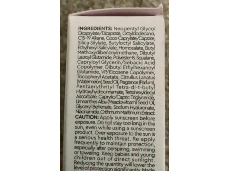 Glow Recipe Watermelon Glow Dew Balm, SPF 30 with Niacinamide, 0.58 oz/16.5 g