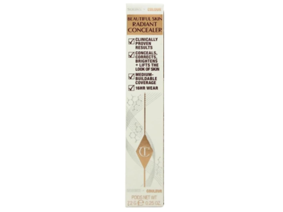 Charlotte Tilbury Beautiful Skin Radiant Concealer, 0.5 Vanilla, 0.25 oz/7.2 g