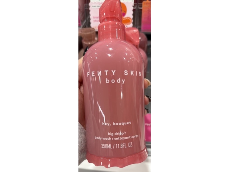 Fenty Skin Body Big Dripp'r Body Wash, Hey, Bouquet, 11.8 fl oz/350 mL