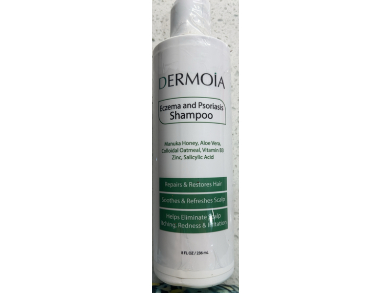 Dermoia Eczema & Psoriasis Shampoo, 8 fl oz/236 mL