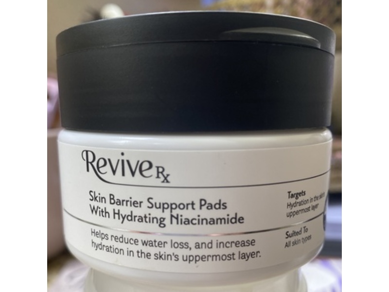 ReviveRx Skin Barrier Support Pads with Hydrating Niacinamide, 40 count