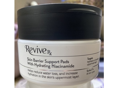 ReviveRx Skin Barrier Support Pads with Hydrating Niacinamide, 40 count
