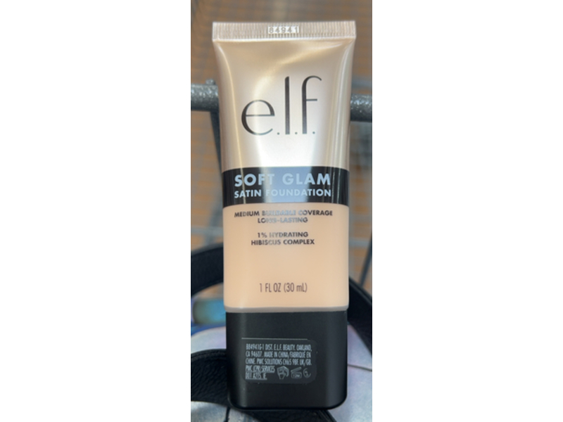 e.l.f. Soft Glam Satin Foundation, 20 Light Cool, 1 fl oz/30 mL