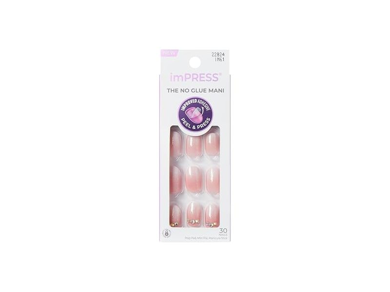 Impress The No Glue Mani Press On Nails, Even Better, 30 Count