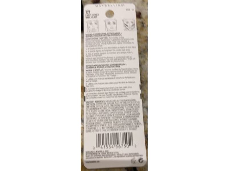 Maybelline New York Instant Age Rewind Eraser Concealer, 121 Light Honey, 0.2 fl oz/6 ml