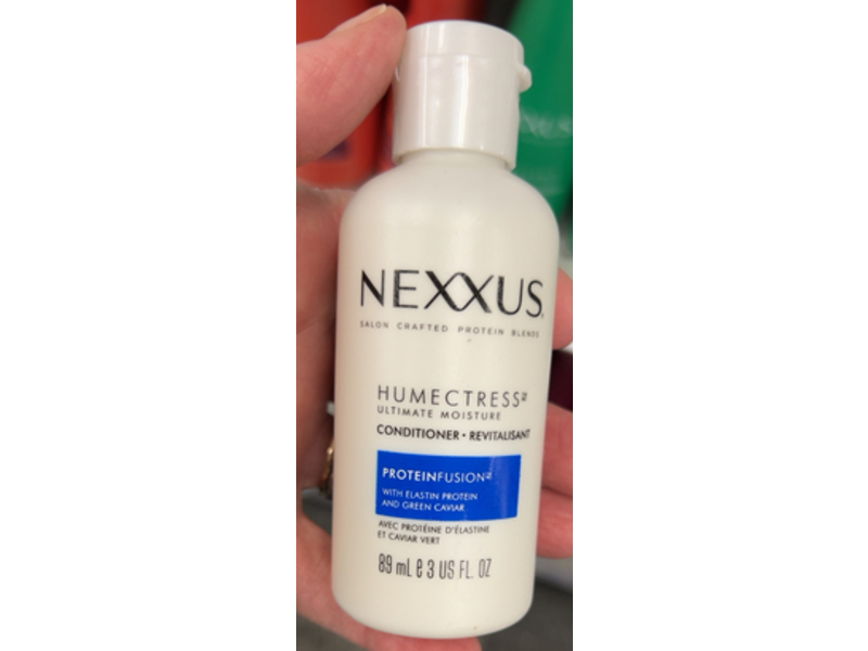 Nexxus Humectress Ultimate Moisture Conditioner, Elastin Protein & Green Caviar, 3 fl oz/89 mL, Pack Of 2