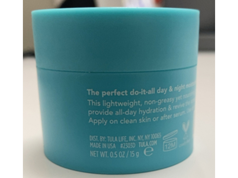 Tula 24-7 Moisture Hydrating Day & Night Cream, 0.5 oz/15 g