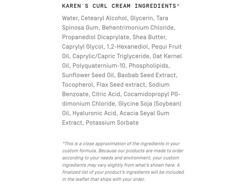 Prose Custom Curl Cream