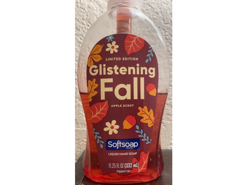 Softsoap Glistening Fall Liquid Hand Soap, Apple Scent, 11.25 fl oz/332 mL