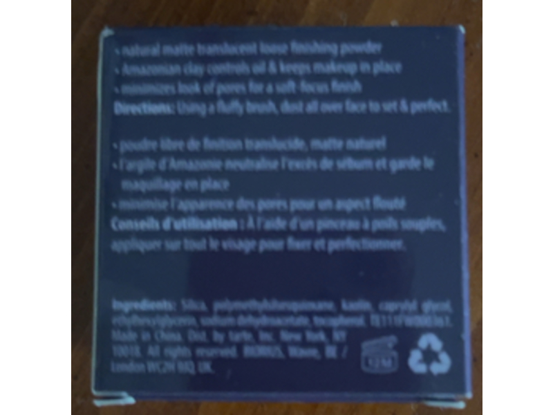 Tarte Smooth Operator Amazonian Clay Finishing Powder, 0.11 oz/3.4 g