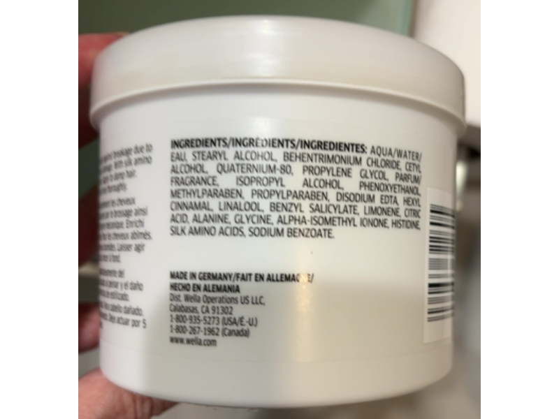 Wella Fusion Intense Repair Mask, 16.9 fl oz/500 mL