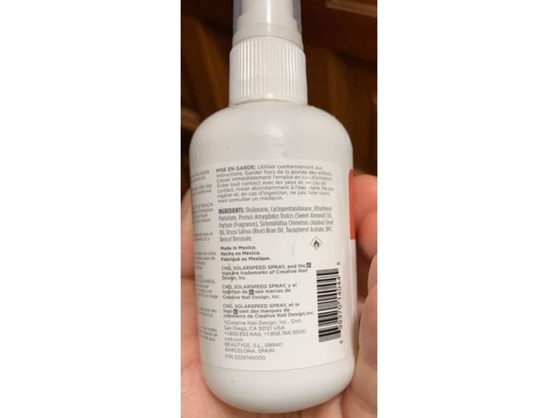 CND Solar Speed Quick Dry Spray, 4 fl oz/118 mL