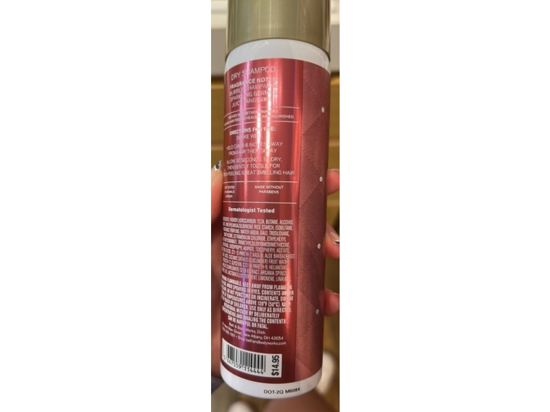 Bath & Body Works Champagne Toast Dry Shampoo, 3.3 oz/93 g