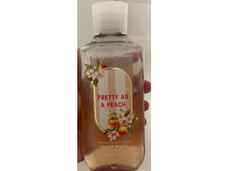 Bath & Body Works Body Wash, Pretty As A Peach, 10 fl oz/295 mL