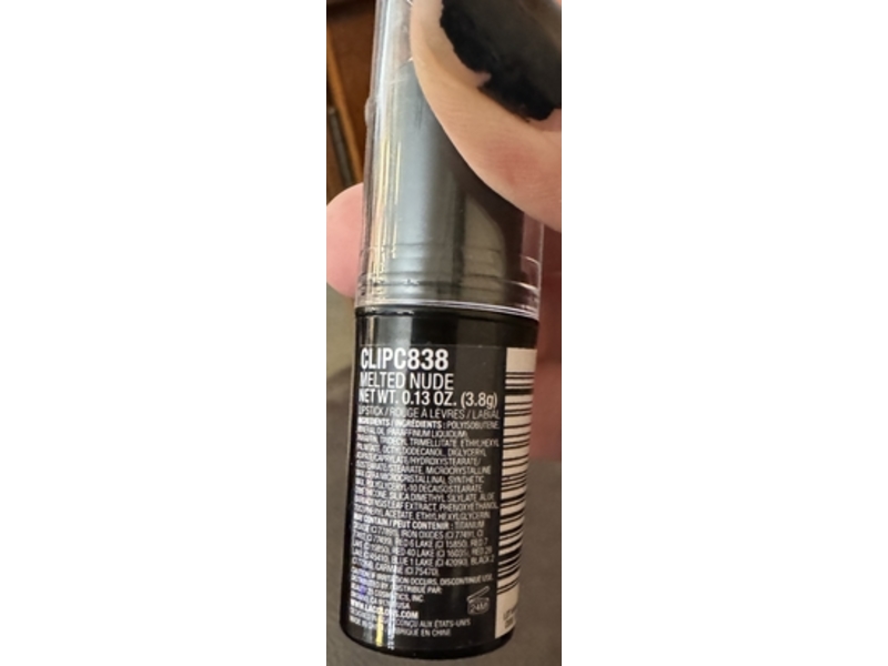 L.A. Colors Pout Chaser Lipstick, Melted Nude, 0.13 oz/3.8 g